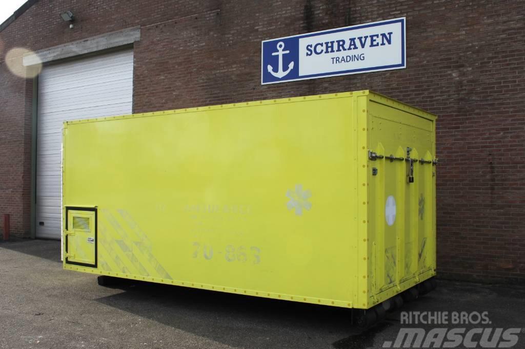  Gemco ambulance container Obytné kontejnery
