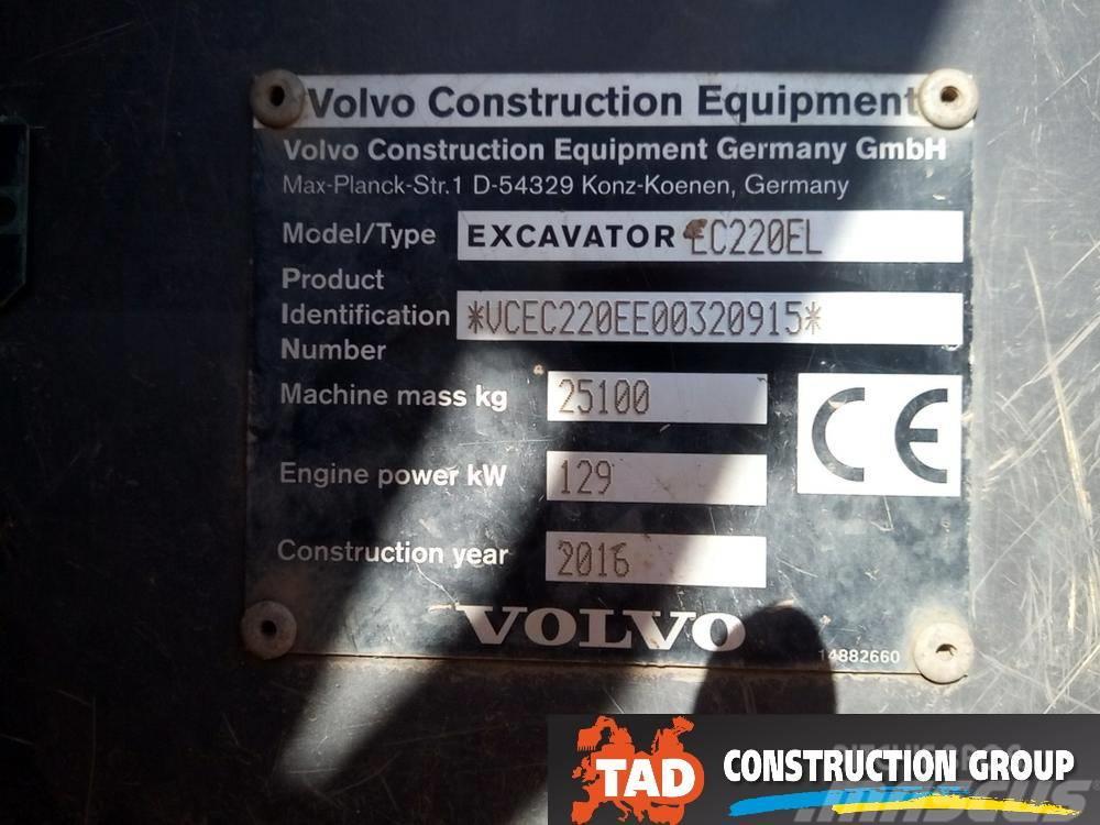 Volvo EC 380 D L Pásová rýpadla