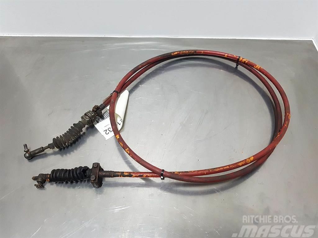 Zeppelin ZL8B - Throttle cable/Gaszug/Gaskabel Podvozky a zavěšení kol