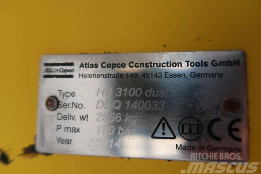 Atlas Copco HB3100 DUST Epiroc Bourací kladiva / Sbíječky