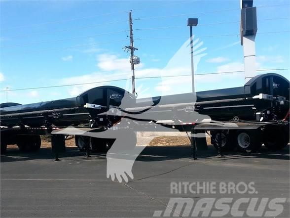 Jet Side Dump 40' Air Ride, 2 Way Valve, Electric Tarp Sklápěcí přívěsy