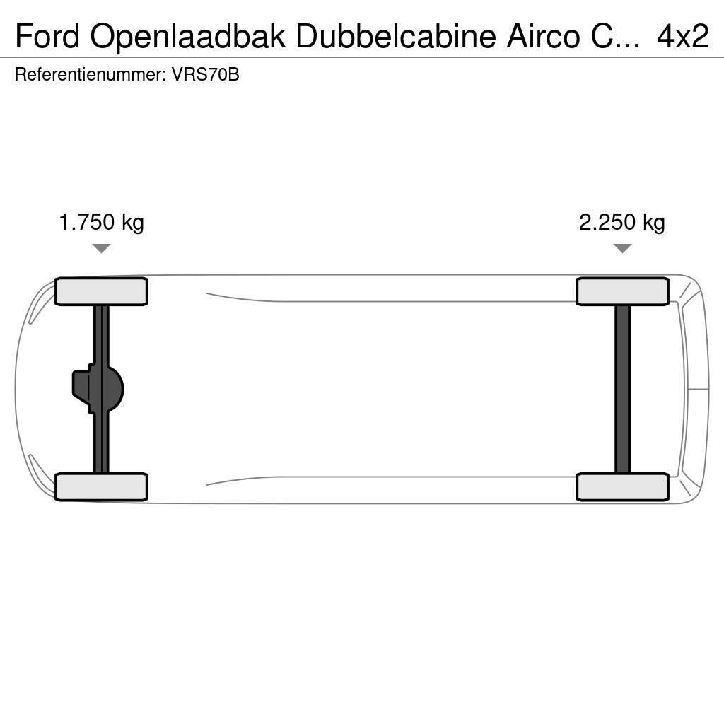 Ford Openlaadbak Dubbelcabine Airco Cruisecontrol Nieuw Pick up/Valník