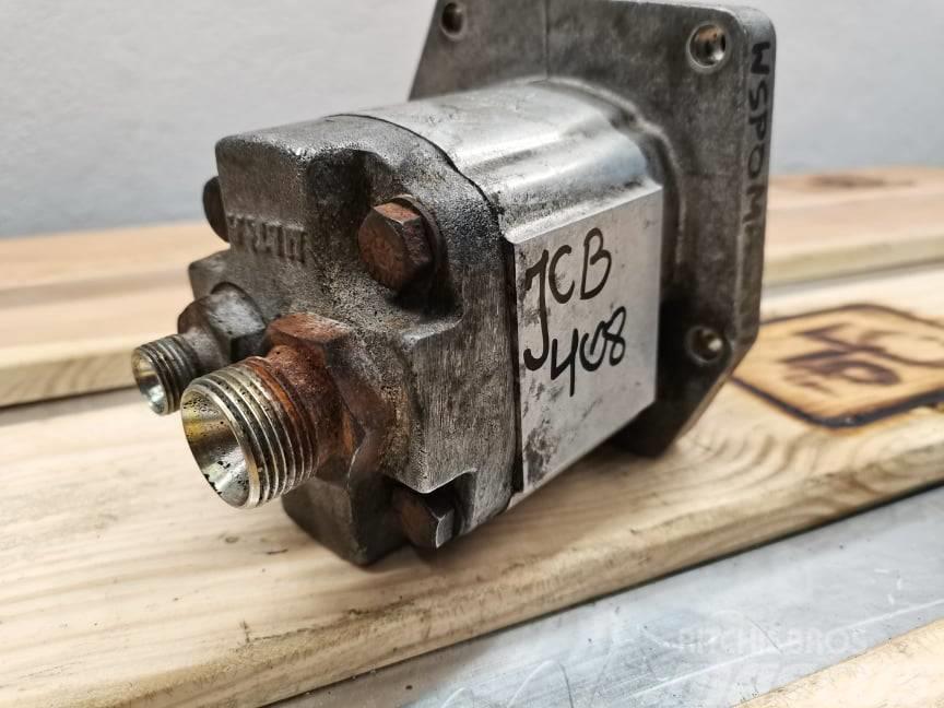 JCB 408 ZX {Ultra} hydraulic pump Převodovka