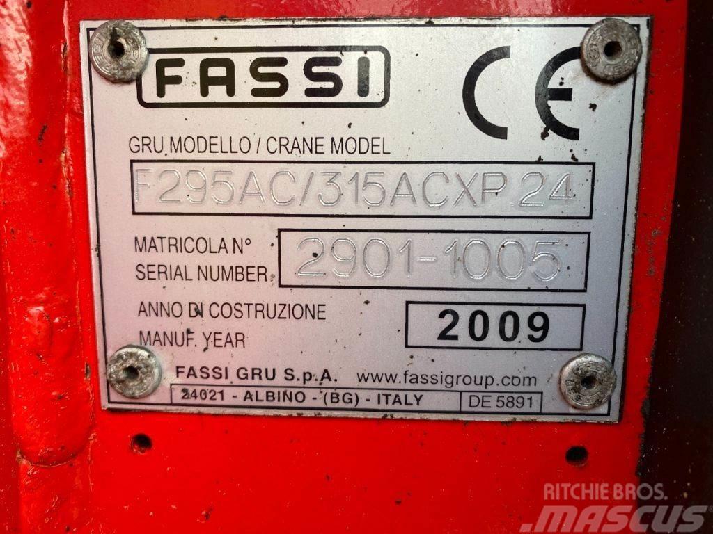Fassi F315 A.24 + REMOTE + 4X OUTRIGGER F315ACXP.24 Nakládací jeřáby