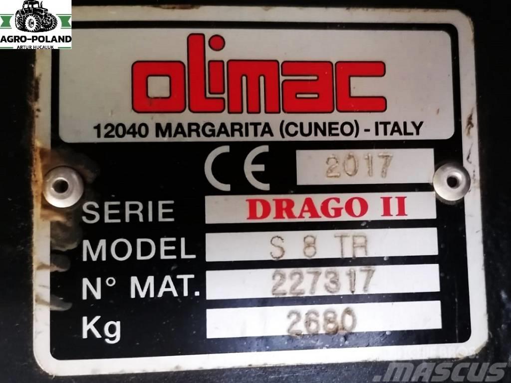 Olimac DRAGO 2 - S 8 TR - 8X70 - 2017 ROK Kombajnové hlavice