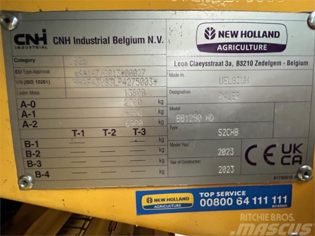 New Holland BB 1290 RC HIGH DENSITY Lis na hranaté balíky