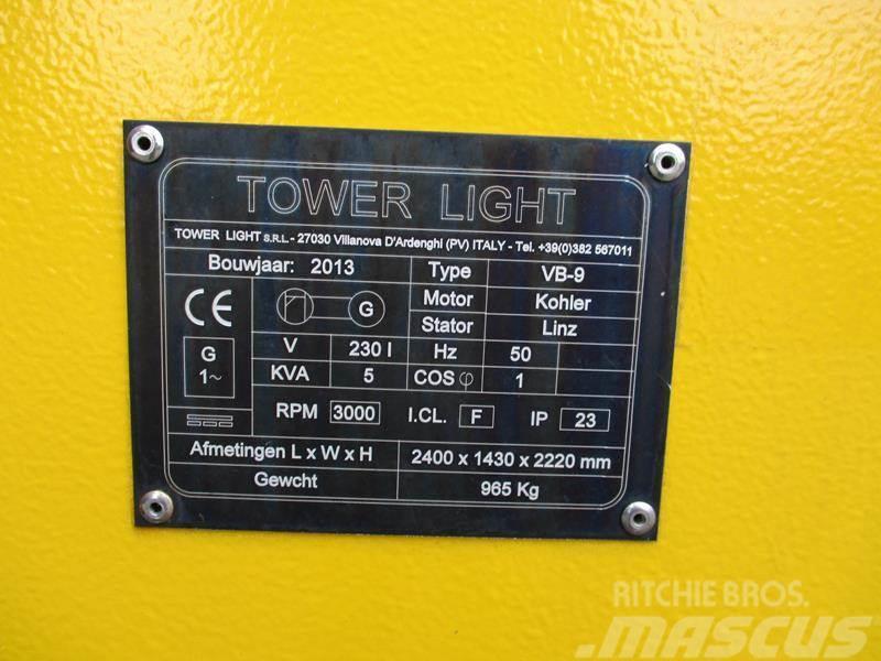 Towerlight VB - 9 LED Osvětlovací stožáry