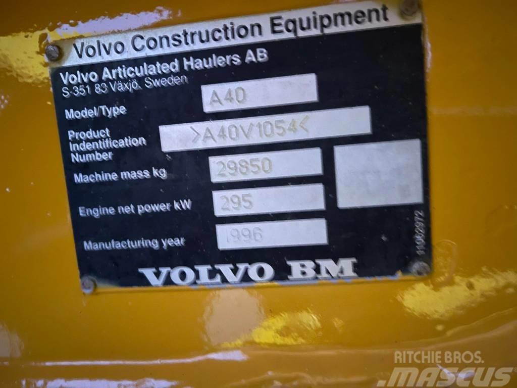Volvo A40C Kloubové dempry