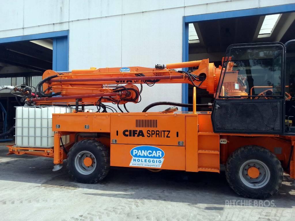 Cifa Spritz System CSS-3 Nákladní auta s čerpadly betonu