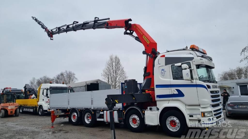 Scania R490 + PALFINGER 42002+JIB /EURO 6/ Autojeřáby, hydraulické ruky