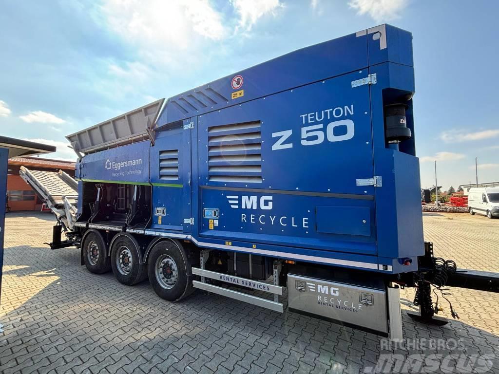  Eggersmann Teuton Z50 Drtiče odpadu