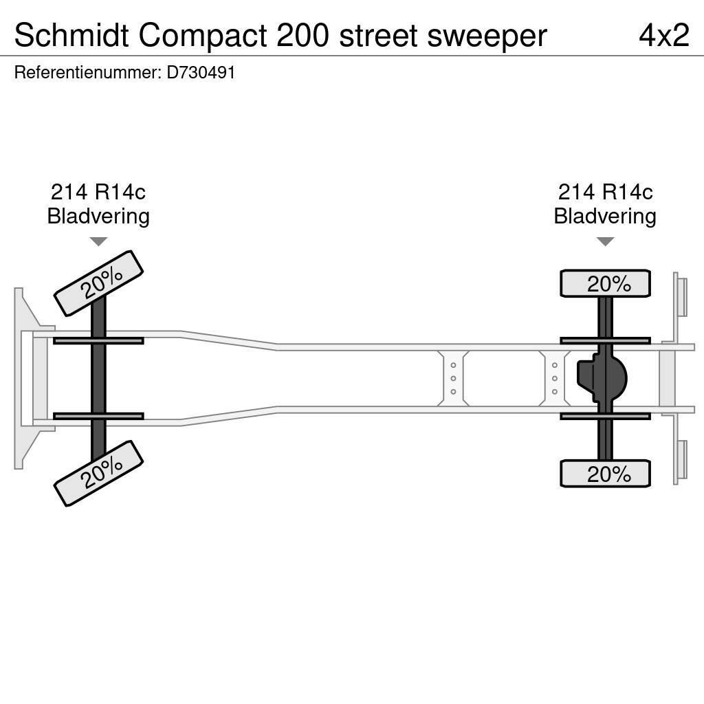 Schmidt Compact 200 street sweeper Kombinované/Čerpací cisterny