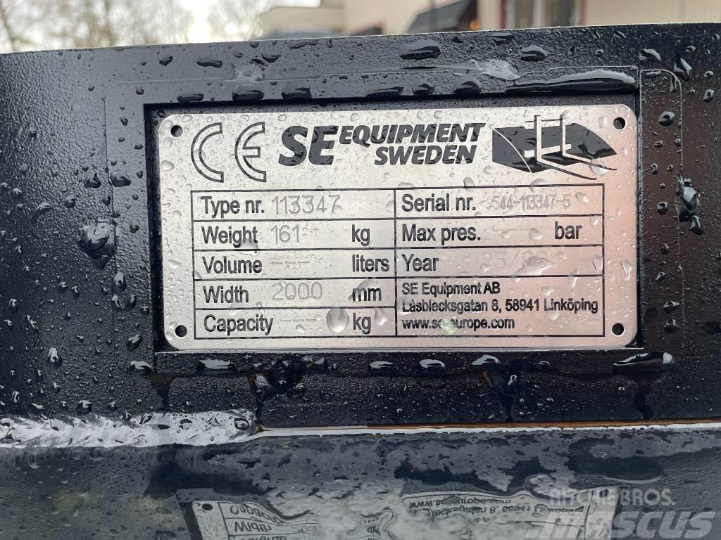 SE Equipment  Planeringsbalkar 1500-3000mm S30-S70 Ostatní komponenty