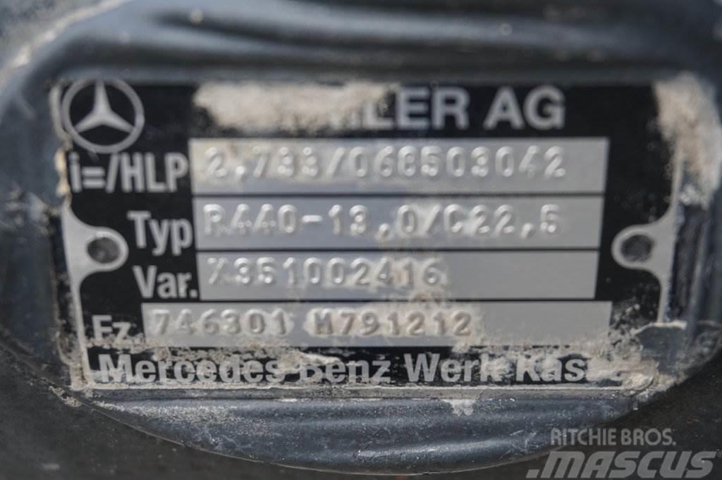 Mercedes-Benz R440-13A/C22.5 41/15 Nápravy