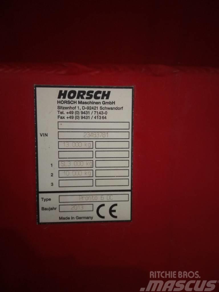 Horsch Pronto 6 DC Mechanické secí stroje
