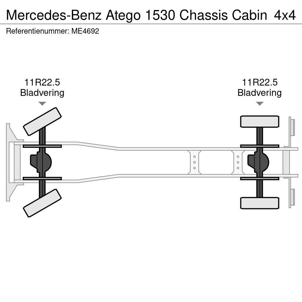 Mercedes-Benz Atego 1530 Chassis Cabin Nákladní vozidlo bez nástavby