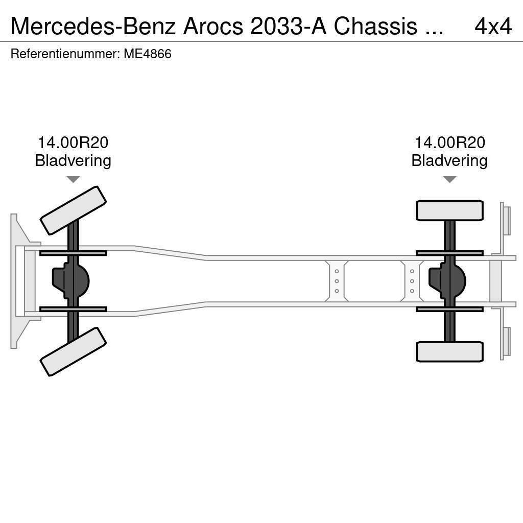 Mercedes-Benz Arocs 2033-A Chassis Cabin (2 units) Nákladní vozidlo bez nástavby