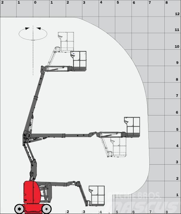 Manitou 120 AETJ-C 3D Hubarbeitsbühne Kloubové plošiny