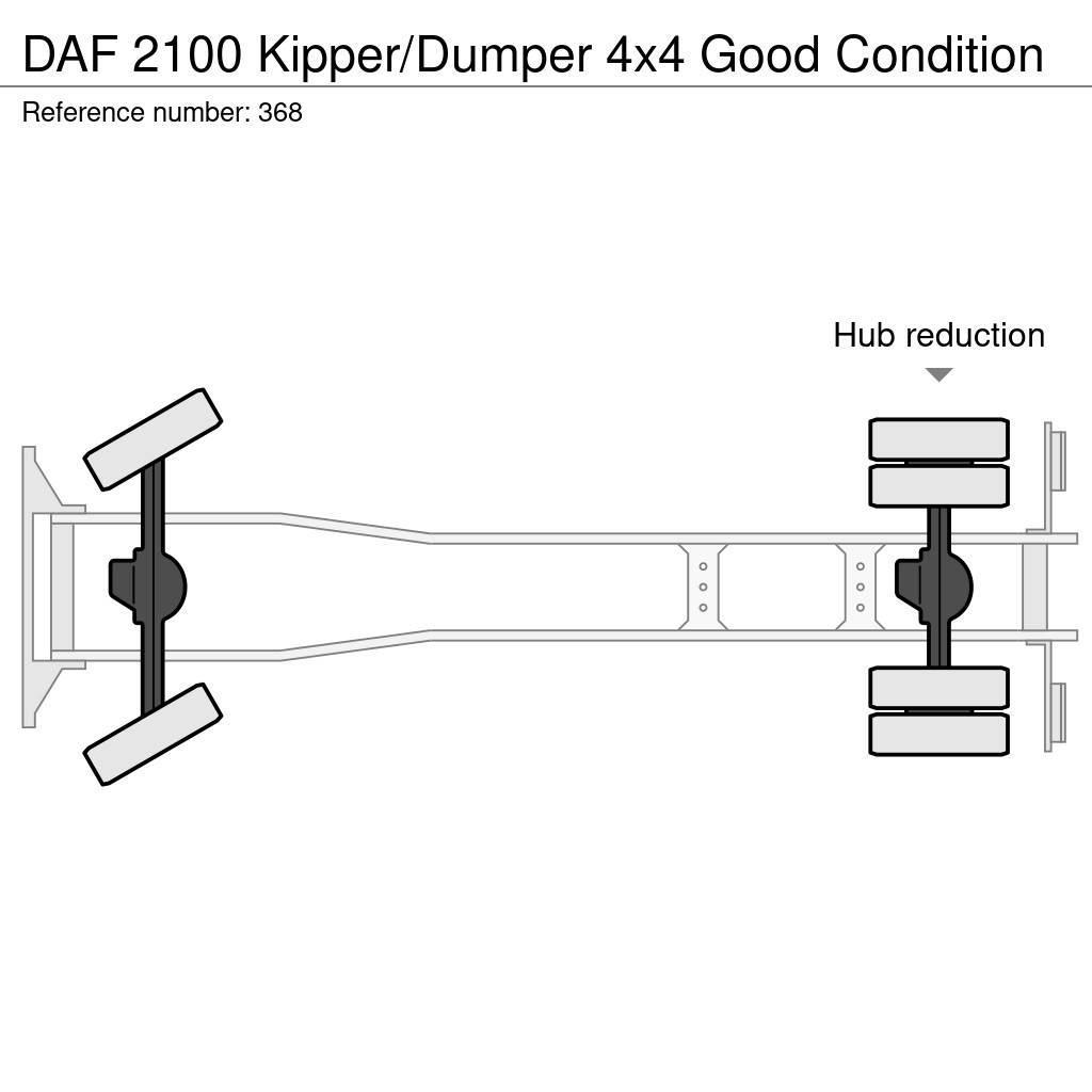 DAF 2100 Kipper/Dumper 4x4 Good Condition Sklápěče