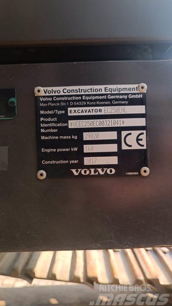 Volvo EC250ENL Pásová rýpadla