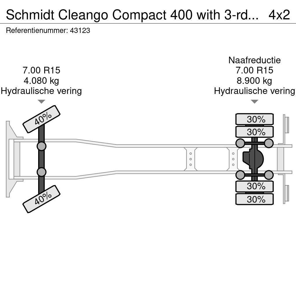 Schmidt Cleango Compact 400 with 3-rd brush Zametací vozy