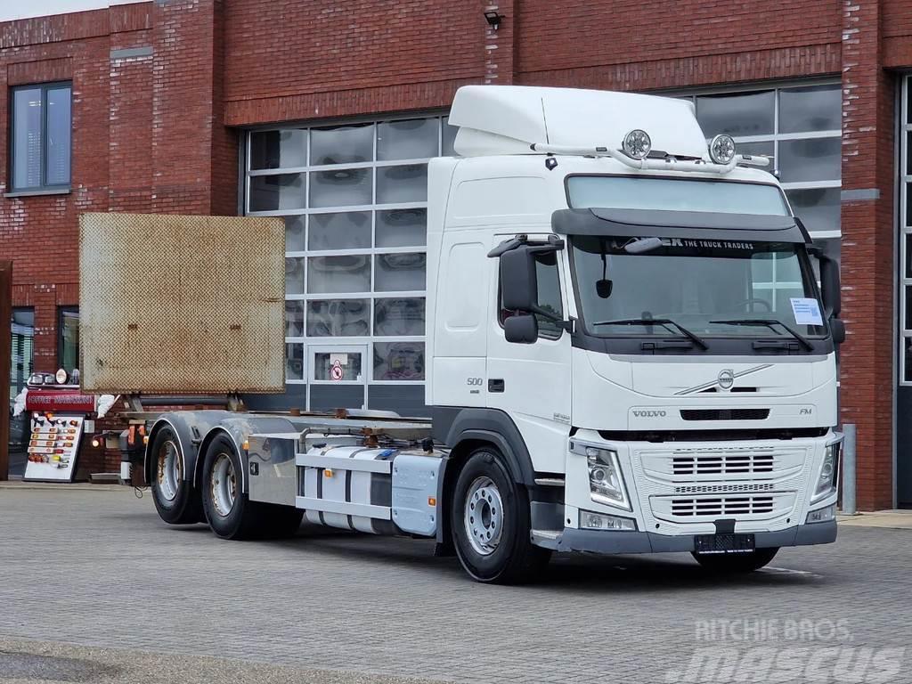 Volvo FM 13.500 Globetrotter 6x2 - BDF - Zepro loadlift Lanový nosič kontejnerů