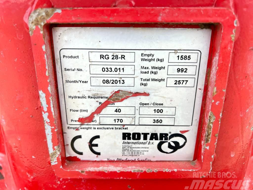 Rotar RG28-R - Excellent Condition Klešťové drapáky
