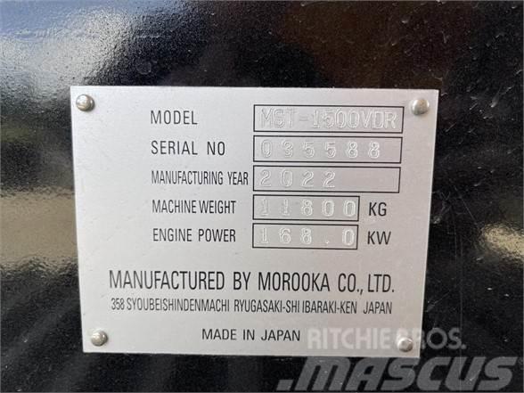 Morooka MST1500VDR Pásové dempry