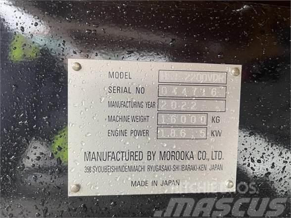 Morooka MST2200VDR Pásové dempry