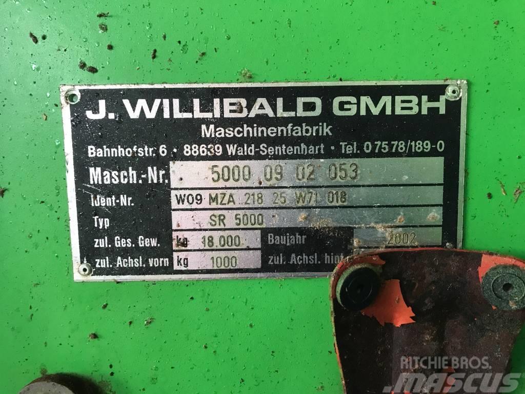 Willibald SR 5000 Drtiče odpadu