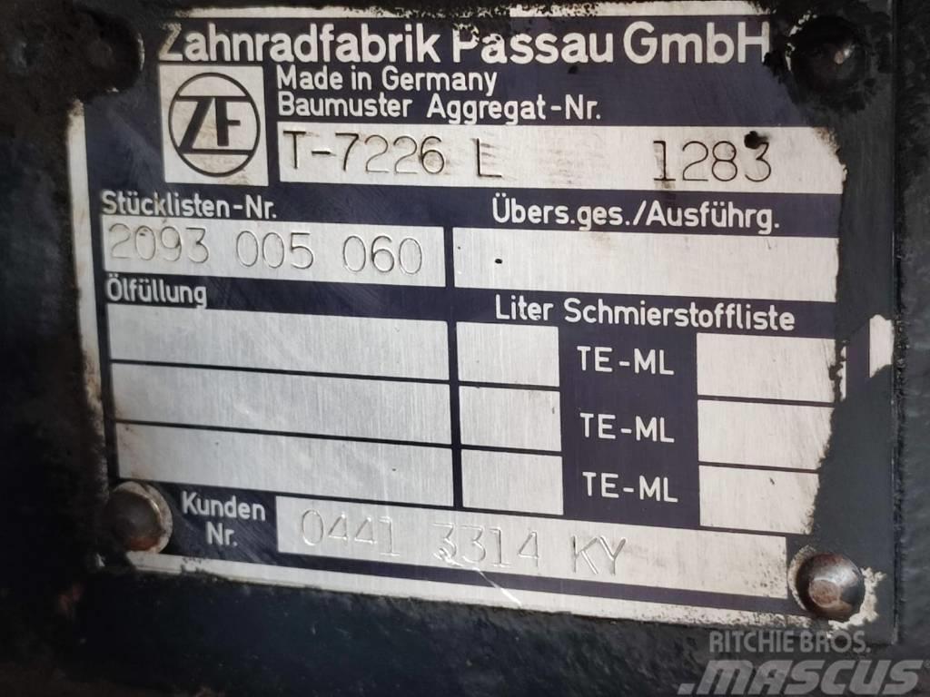 Deutz-Fahr T 7226 L DEUTZ FAHR 6.20 AGROTRON gearbox Převodovka