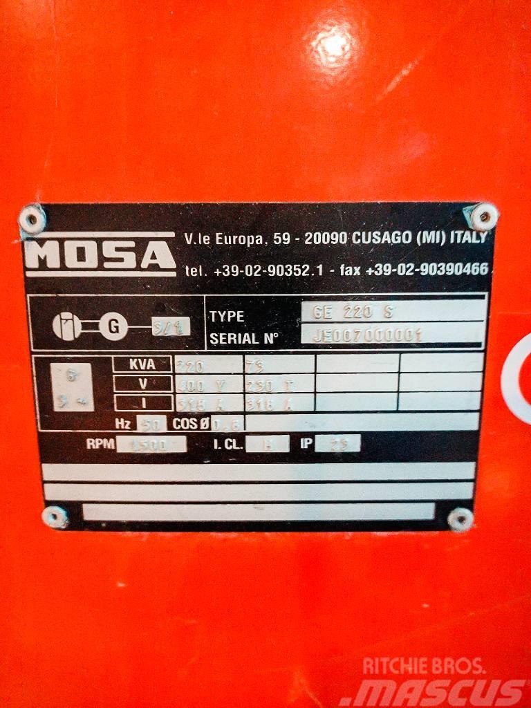 Mosa GE 220 S Naftové generátory