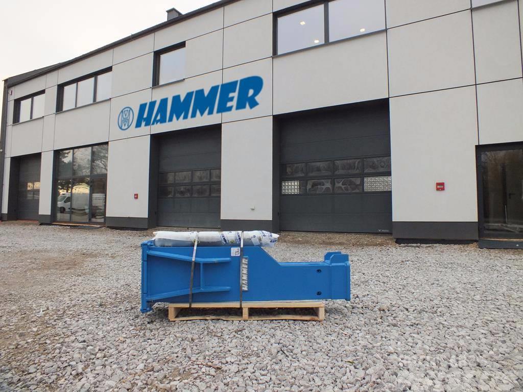 Hammer HM 1000 Hydraulic breaker 1000kg Bourací kladiva / Sbíječky