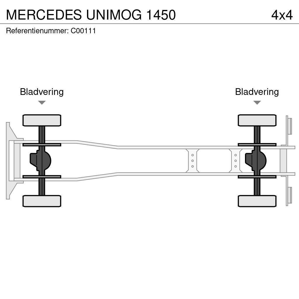 Mercedes-Benz UNIMOG 1450 Sklápěče