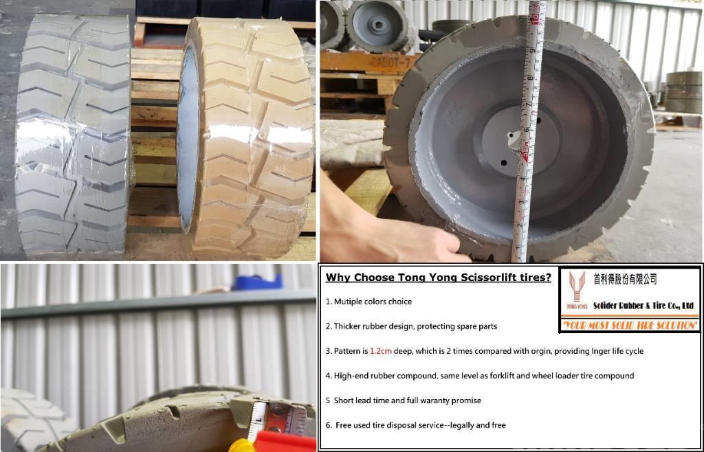 Tong Yong Scissor lift tire 12x4.5 (for Genie 1930) Pneumatiky, kola a ráfky