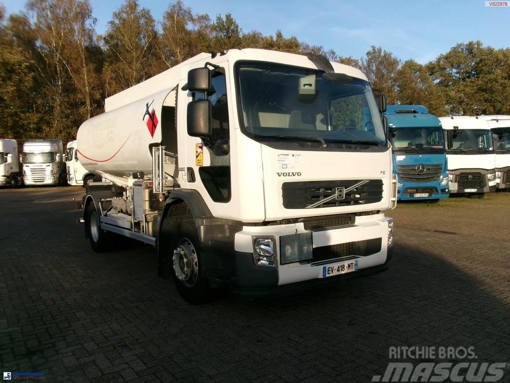 Volvo FE 280 4x2 fuel tank 13.3 m3 / 4 comp Cisternové vozy