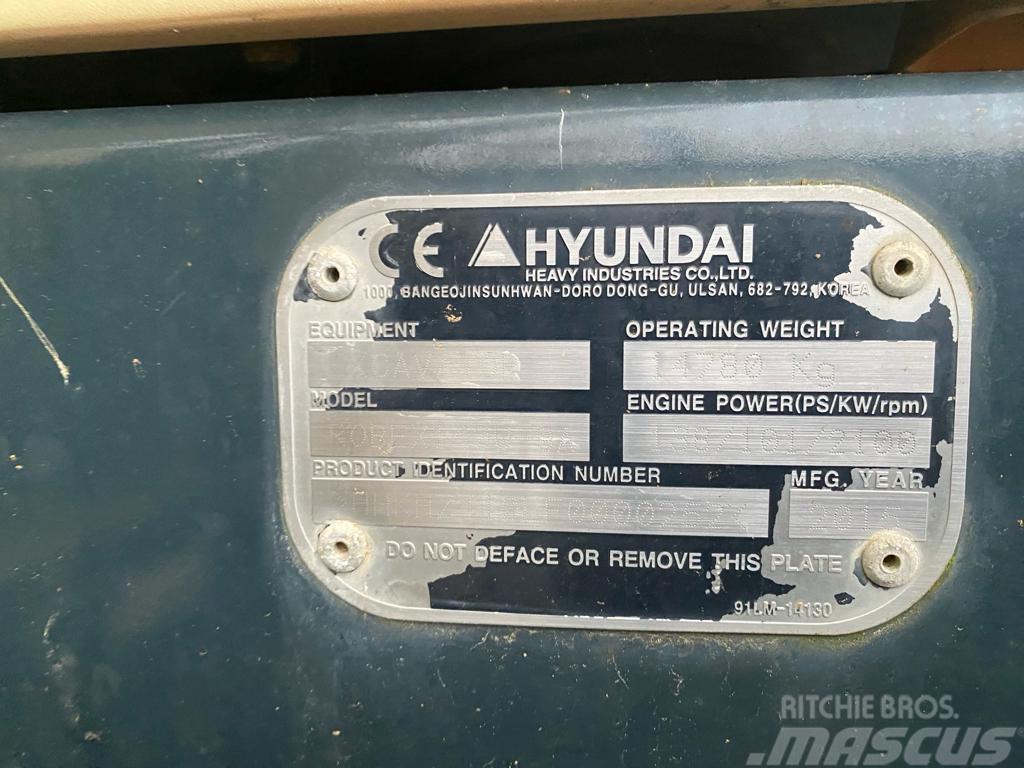 Hyundai 140W-9A Kolová rýpadla