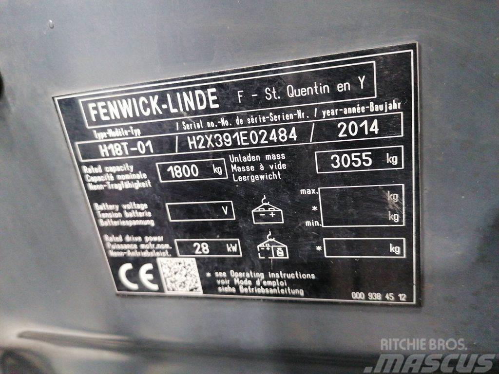 Linde H18T-01 LPG vozíky