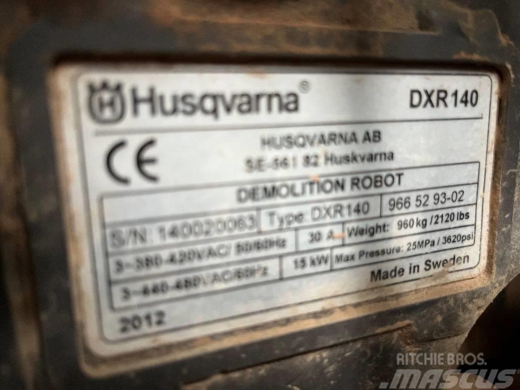 Husqvarna DXR 140 Mini rýpadla < 7t