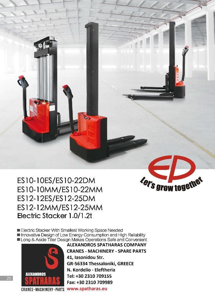 EP ES12-12ES Ručně vedené vysokozdvižné vozíky