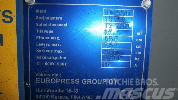 Europress Combio 17m3 Lumikko kylmäkone biojätteel Kompaktory