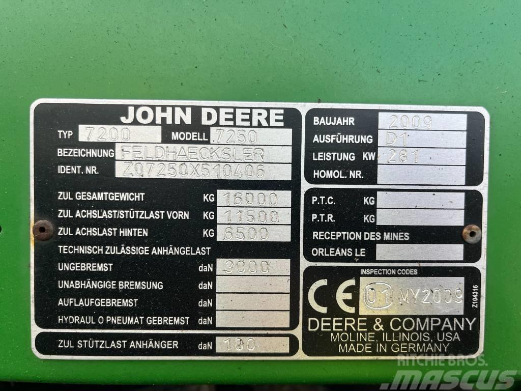 John Deere 7250 Samojízdné sekačky
