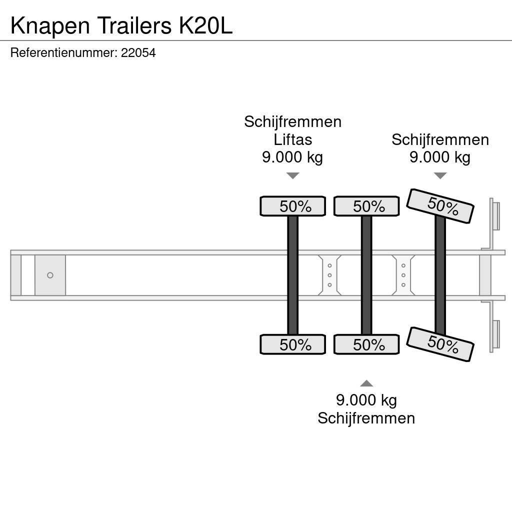 Knapen Trailers K20L Návěsy s pohyblivou podlahou