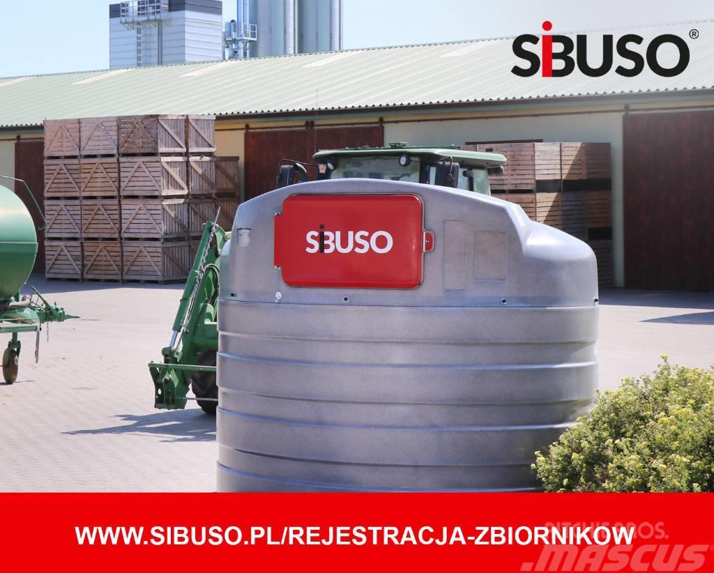 Sibuso 5000L zbiornik dwupłaszczowy Diesel Užitkové stroje