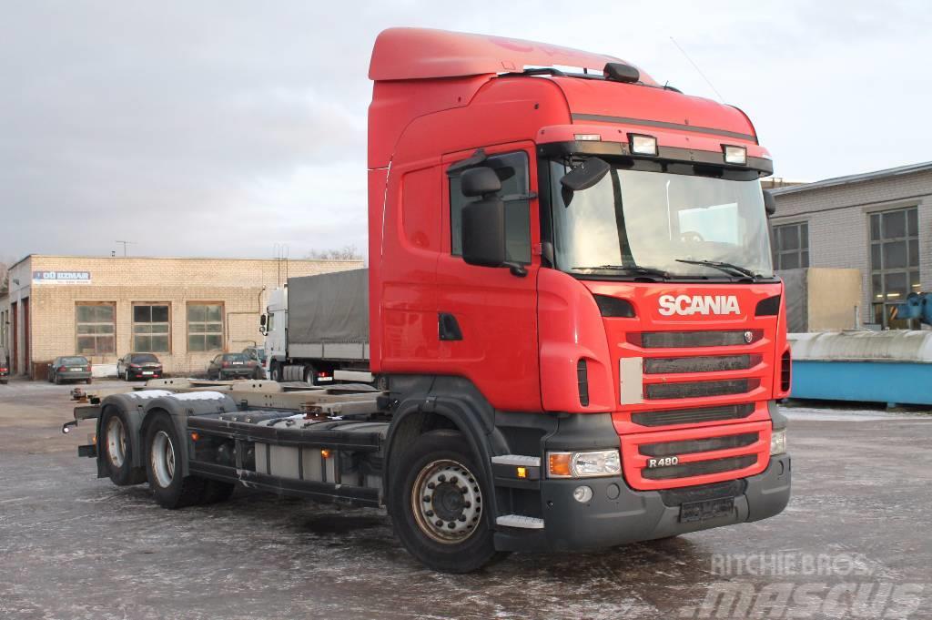 Scania R480 LB6X2HNB Kontejnerový rám/Přepravníky kontejnerů