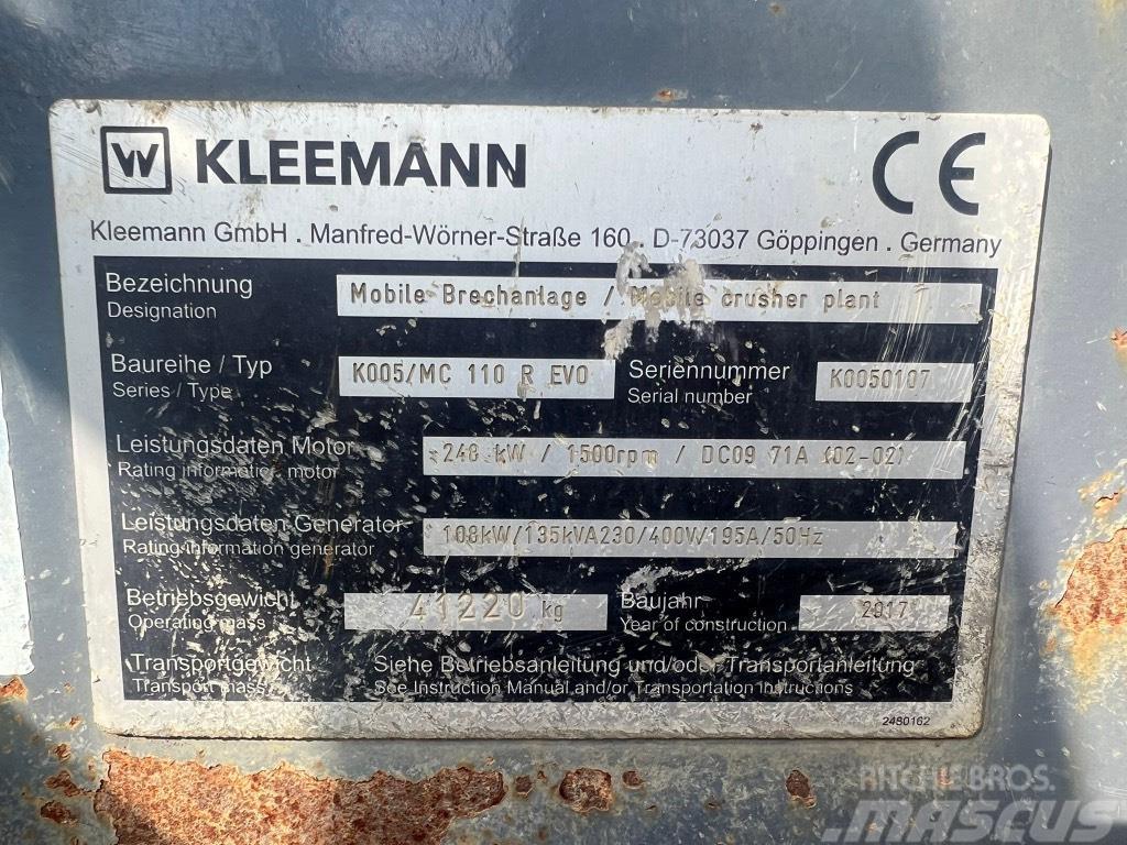 Kleemann MC 110 R Drtící zařízení