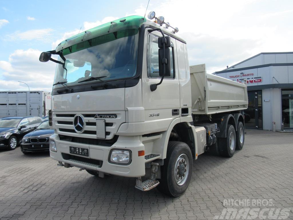 Mercedes-Benz Actros 2/3 -3346 6x6 /Totwinkel /Meiller /Top Ramenové nosiče kontejnerů