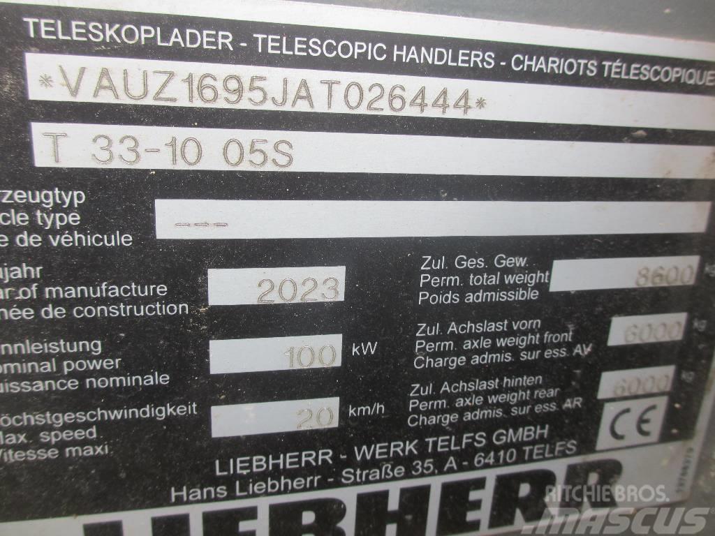 Liebherr T 33-10S Teleskopické manipulátory