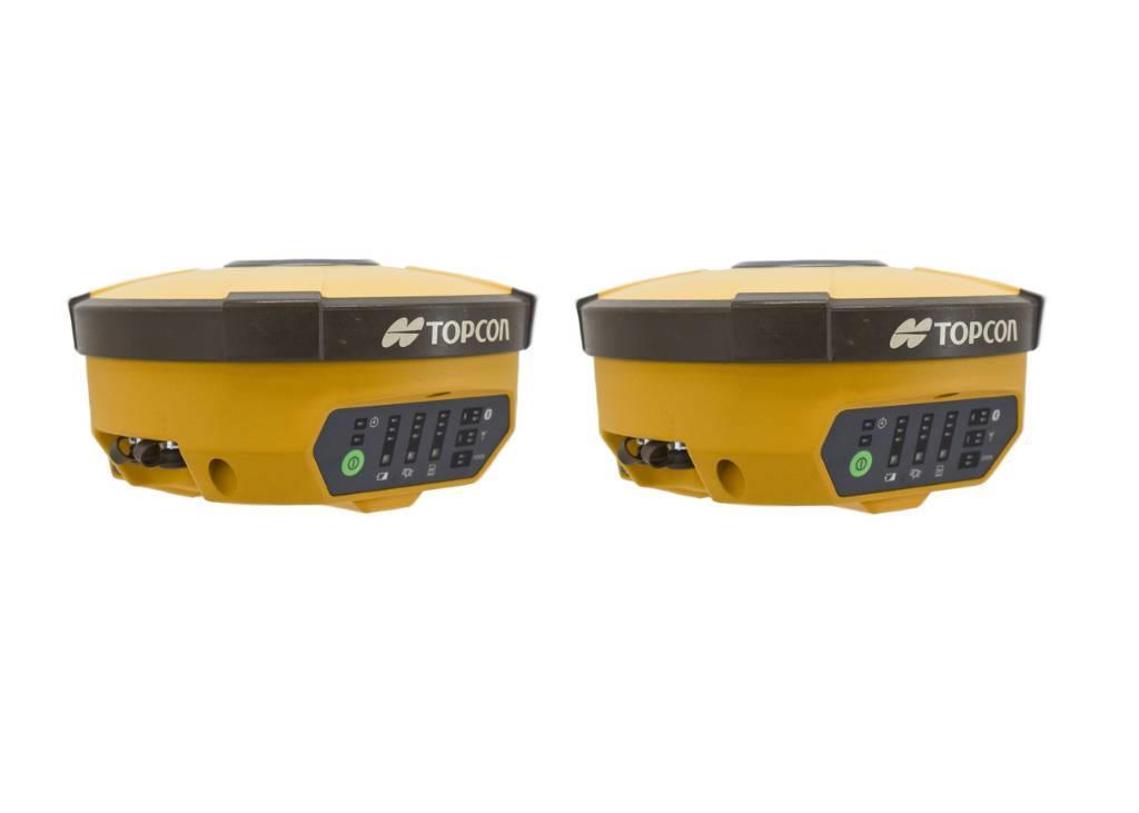 Topcon Dual Hiper V FH915 900 MHz Base/Rover Receiver Kit Ostatní komponenty