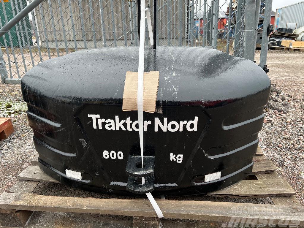  Traktor Nord Frontvikt olika storlekar 600-1800kg Přední závaží